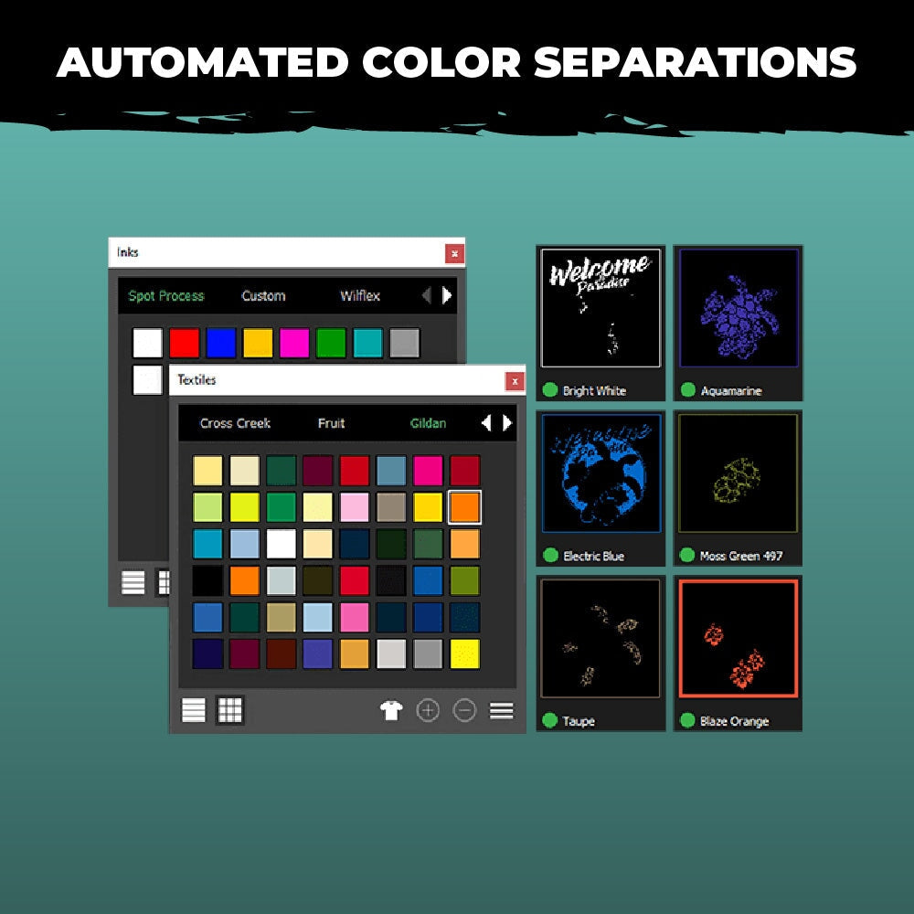 Separation Studio NXT and AccuRIP Emerald Rip Software Pro Bundle - 1 Year Membership | Screenprinting.com