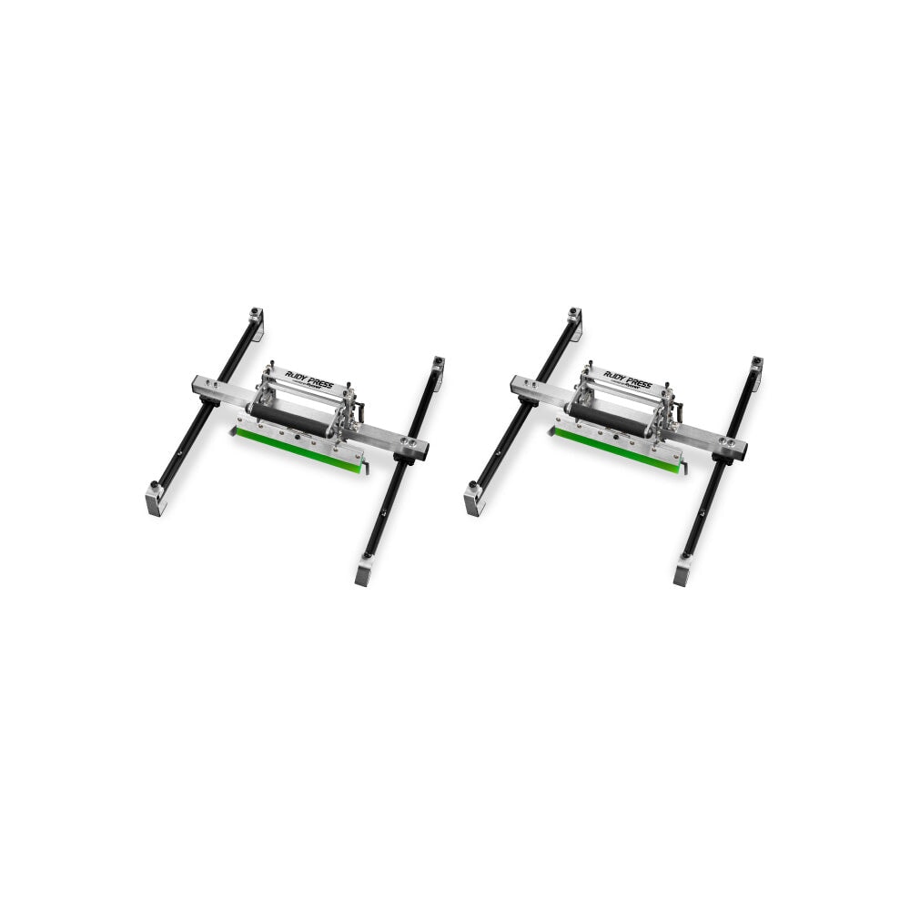 The Rudy Press Squeegee/Flood Bar Attachment - 20x24in 2 Pack | Screenprinting.com