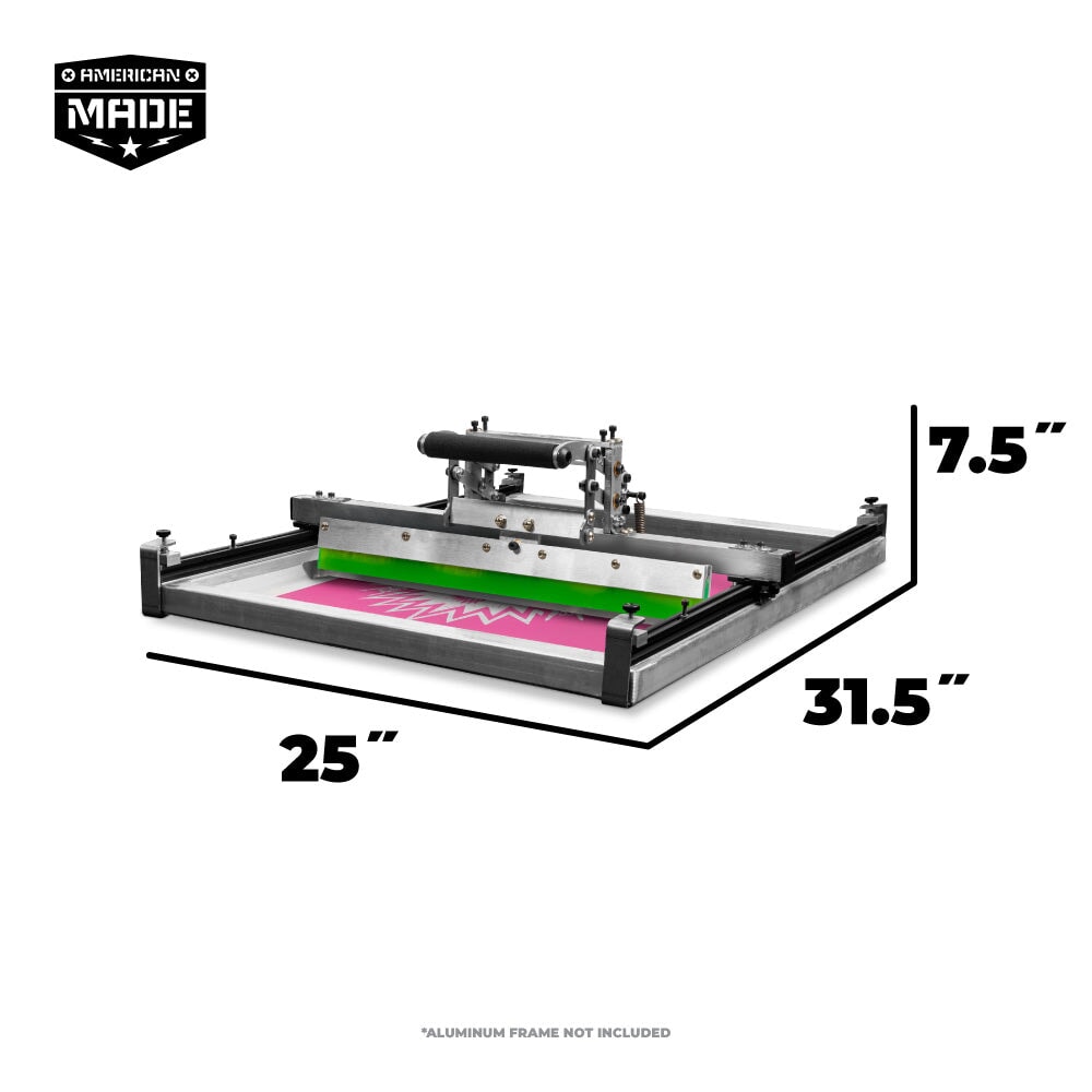 The Rudy Press Squeegee/Flood Bar Attachment - 23x31in | Screenprinting.com