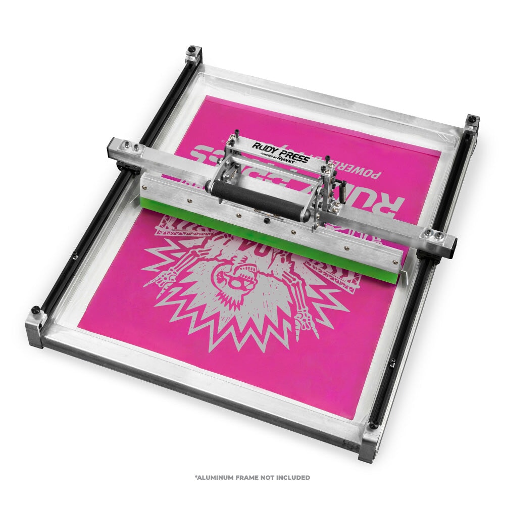 The Rudy Press Squeegee/Flood Bar Attachment - 23x31in | Screenprinting.com