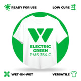 Wilflex Epic Rio RFU Electric Green Plastisol Ink | Screenprinting.com