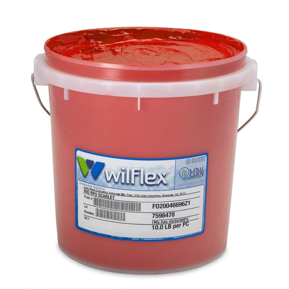 Wilflex Epic Rio RFU Scarlet Plastisol Ink Gallon | Screenprinting.com