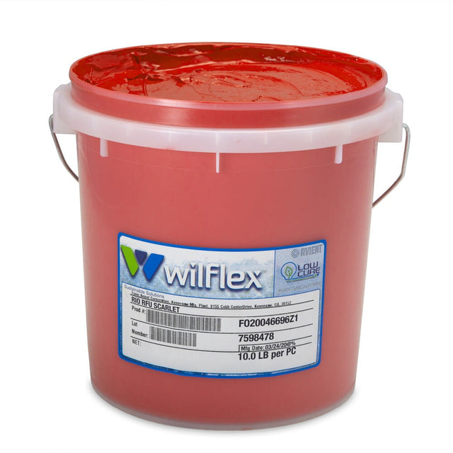 Wilflex Epic Rio RFU Scarlet Plastisol Ink Gallon | Screenprinting.com