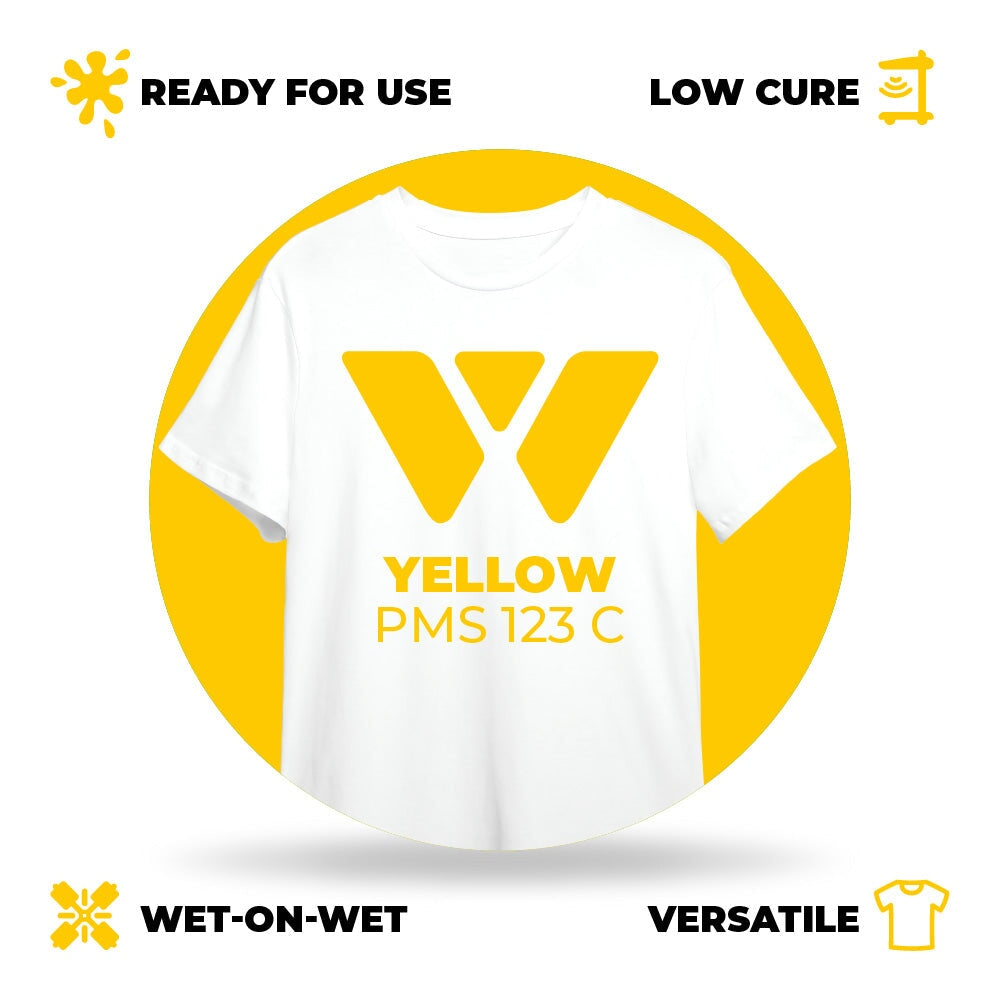 Wilflex Epic Rio RFU Yellow Plastisol Ink | Screenprinting.com