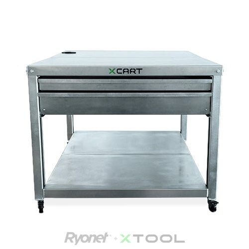 xCart Aluminum Large Heavy Duty Cart for xTool Laser and Engravers by