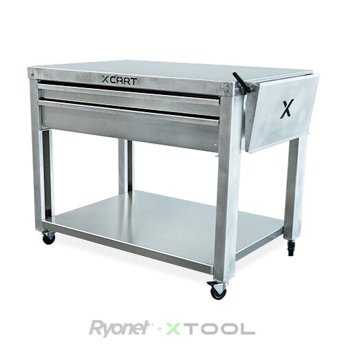 xCart Aluminum Small Heavy Duty Cart for xTool Laser and Engravers by