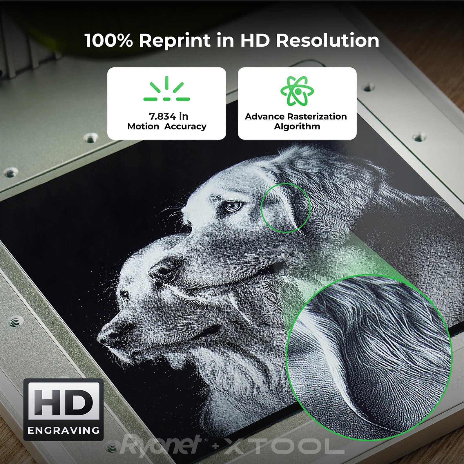 xTool F1 Portable Laser Engraver with IR + Diode Laser