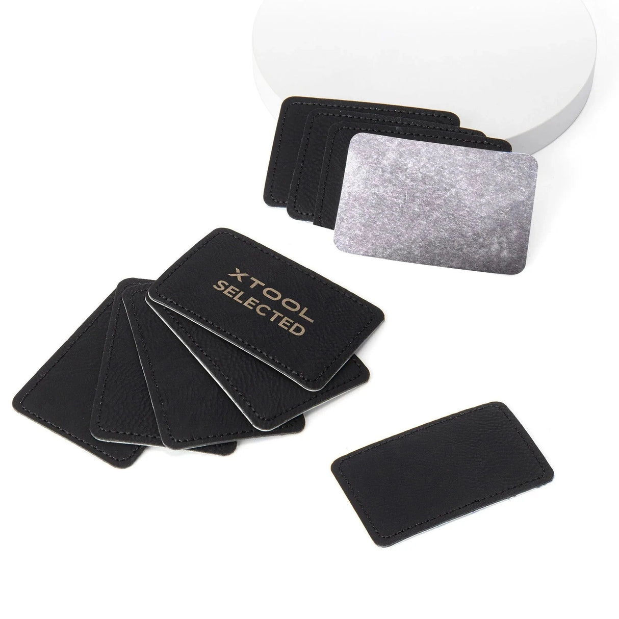 xTool Rectangular PU Iron-On Patch (10pcs) | Screenprinting.com