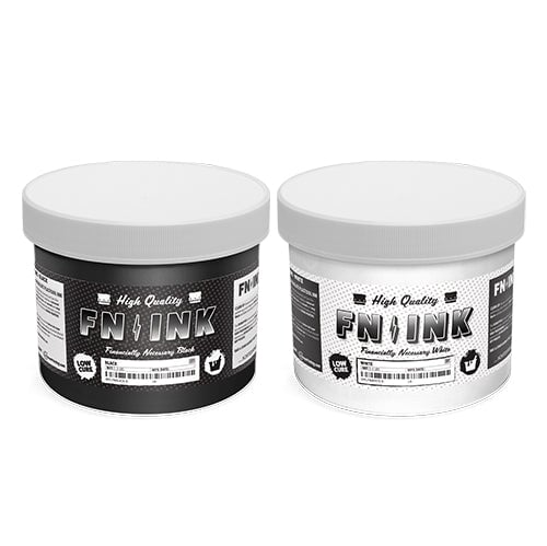 Black & White Plastisol Ink Combo Deal | Screenprinting.com