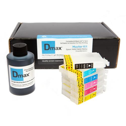 Blackmax Epson 1400/1430 Refillable Master Ink Kit | Screenprinting.com