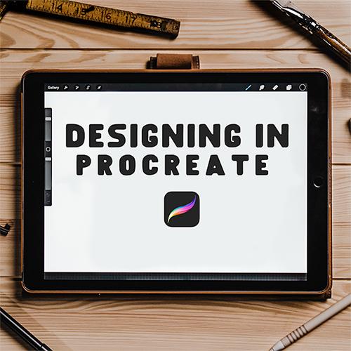 Designing In Procreate | Screenprinting.com