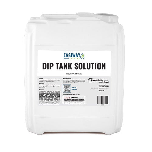 Easiway Dip Tank Solution 5 Gallon | Screenprinting.com