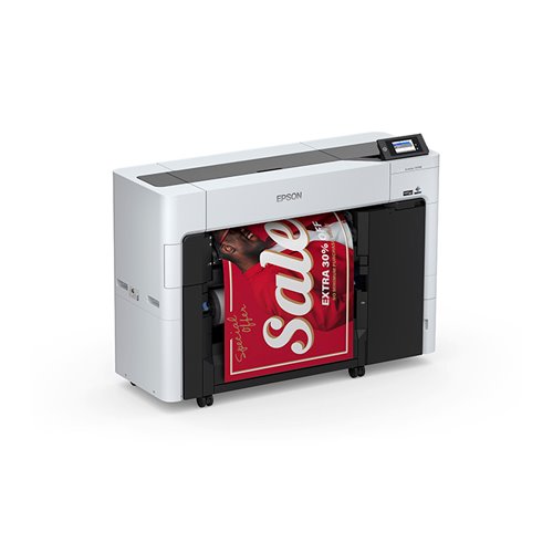 Epson SureColor T3770E 24-Inch Large-Format Single-Roll CAD/Technical Printer | Screenprinting.com