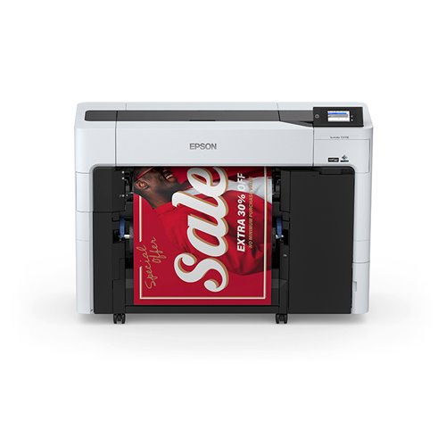 Epson SureColor T3770E 24-Inch Large-Format Single-Roll CAD/Technical Printer | Screenprinting.com