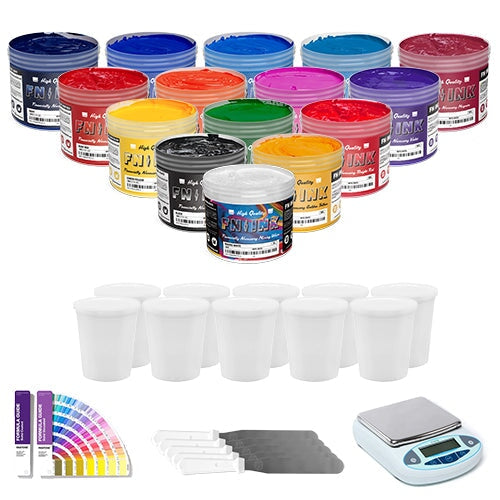 Rapid Cure Plastisol Ink Kit