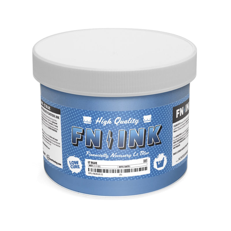 FN-INK™ Light Blue Plastisol Ink Quart | Screenprinting.com
