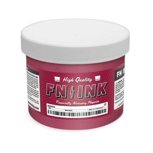 FN-INK™ Magenta Plastisol Ink Quart | Screenprinting.com