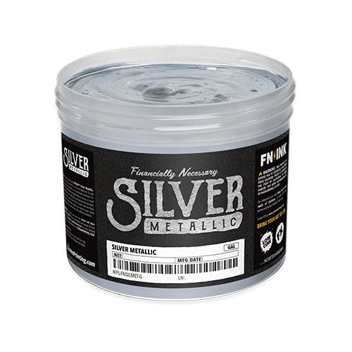 Printer Ink Silver FN-INK™ Metallic Silver Ink – ScreenPrinting.com