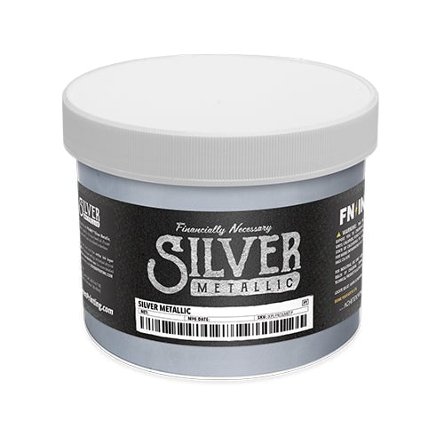 FN-INK™ Metallic Silver Ink Pint | Screenprinting.com