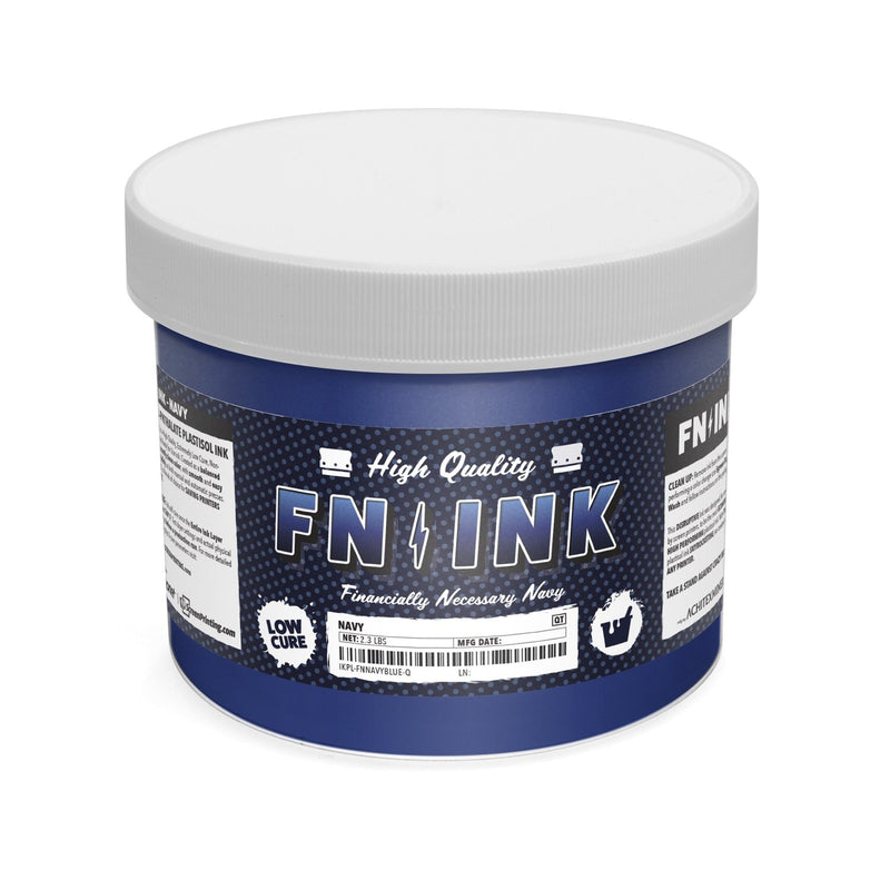 FN-INK™ Navy Blue Plastisol Ink Quart | Screenprinting.com
