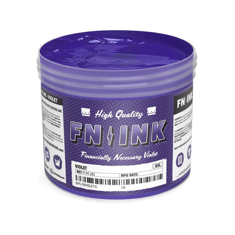 FN-INK™ Violet Plastisol Ink Gallon | Screenprinting.com