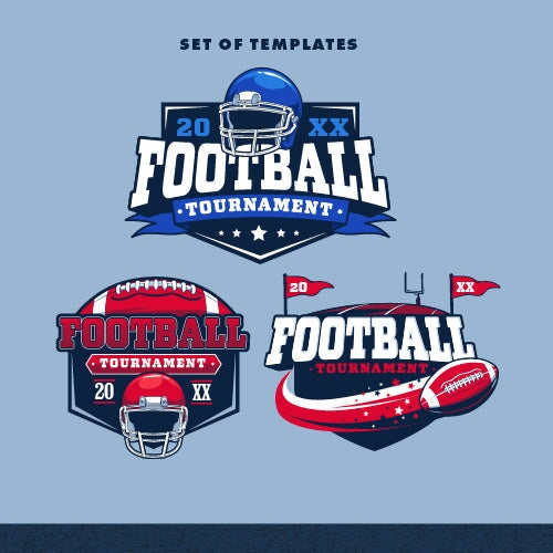 Digital Football Vector Football Vector Art Pack (Download Only) | by ScreenPrinting.com