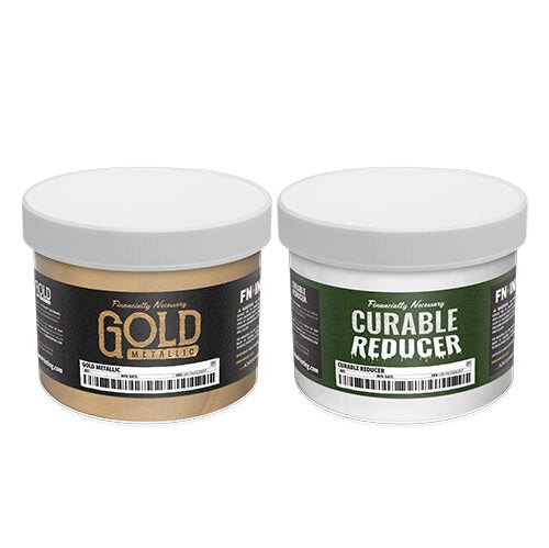 Gold & Curable Reducer Plastisol Ink Combo Deal | Screenprinting.com