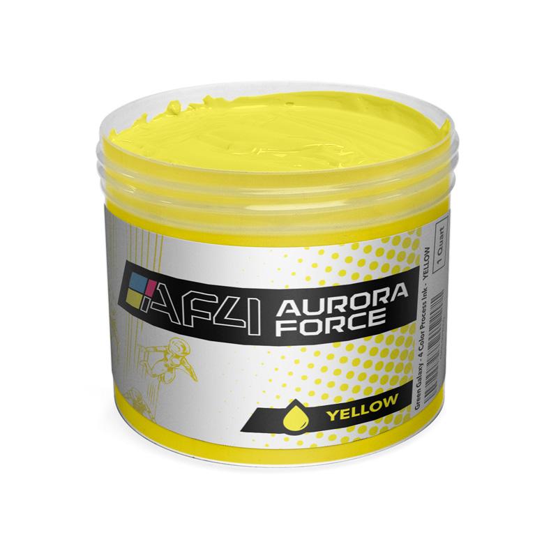 Green Galaxy Aurora Force 4 Color Process Yellow HSA Water Based Ink | Screenprinting.com