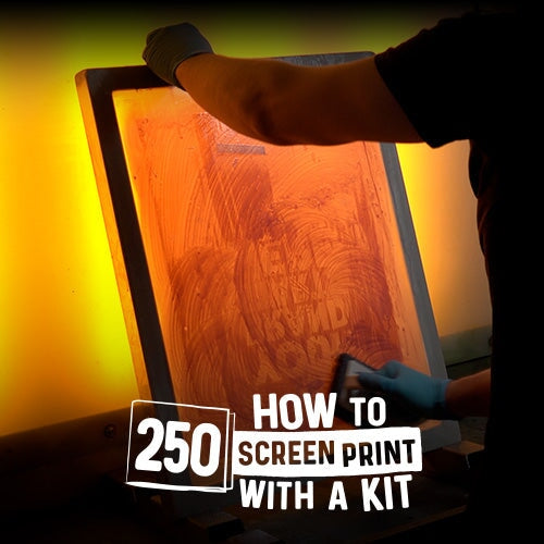 How to Screen Print with a Kit: 250 Edition Online Course | Screenprinting.com