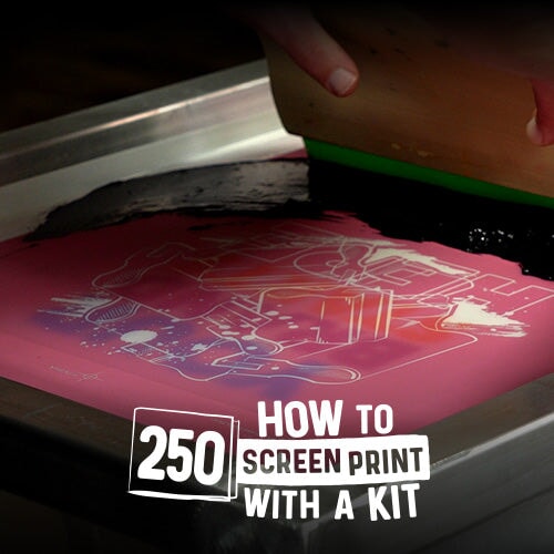 How to Screen Print with a Kit: 250 Edition Online Course ...