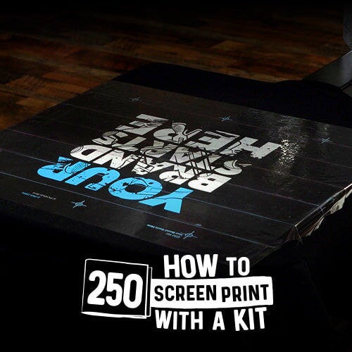 How to Screen Print with a Kit: 250 Edition Online Course | Screenprinting.com