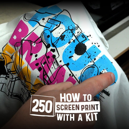 How to Screen Print with a Kit: 250 Edition Online Course | Screenprinting.com