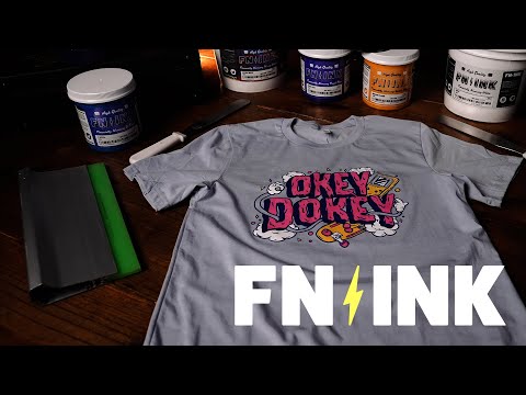 FN-INK™ White Plastisol Ink – ScreenPrinting.com