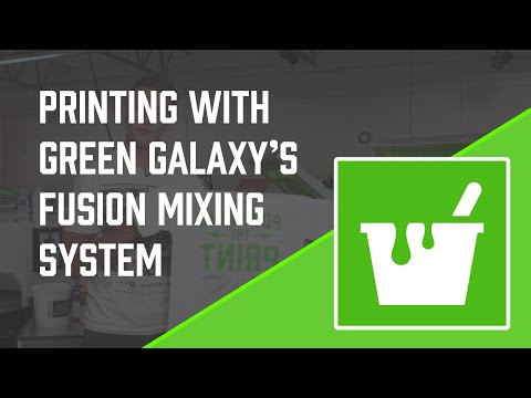 Green Galaxy Fusion Pink HSA Water Based Pigment