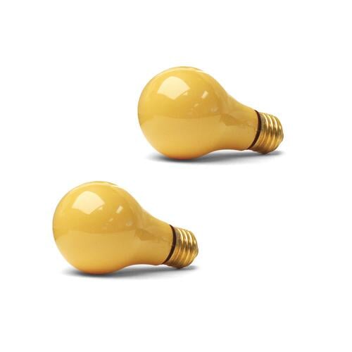 Light Safe Darkroom Bulb - Yellow (2 pack) | Screenprinting.com