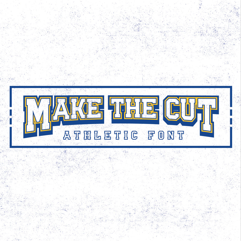 Make the Cut Font (Download Only) | Screenprinting.com