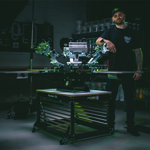 Riley Hopkins 250 Lee Stuart Edition Screen Printing Combo