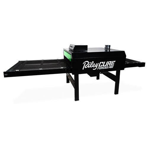 RileyCure Forced Air Conveyor Dryer 8 ft Long x 24 in Wide Belt | Screenprinting.com