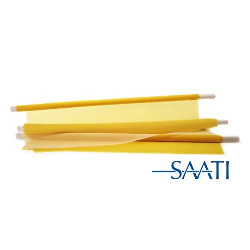 Saati HiTex 196 Yellow Screen Mesh 55 Micron Thread - 55"x1yd | Screenprinting.com