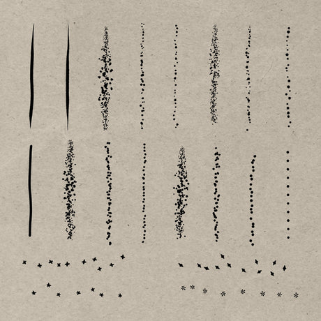 Tattoo Stipple Brush Pack for Procreate by Golden Press Studio (Download Only) | Screenprinting.com
