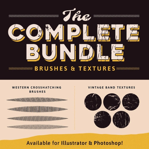The Complete Bundle of Brushes & Textures (Download Only) | Screenprinting.com