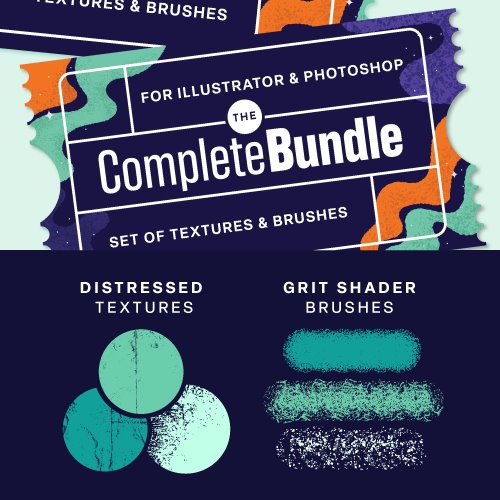 The Complete Distressed Grit Bundle (Download Only) | Screenprinting.com