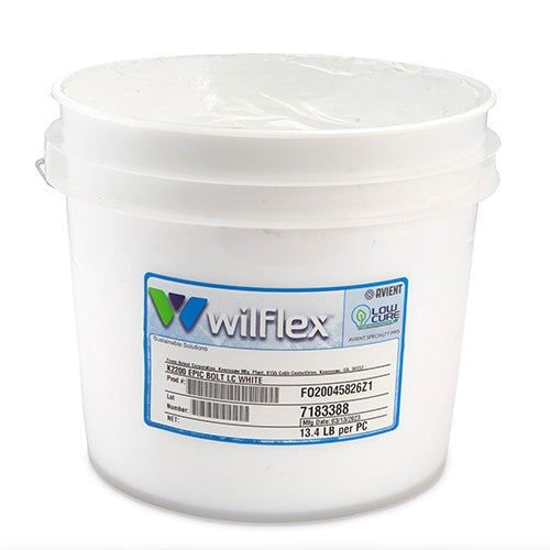 Wilflex Epic Bolt Low Cure White Plastisol Ink | ScreenPrinting.com