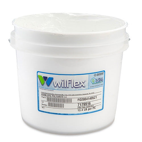 Wilflex Epic Polywhite LC Plastisol Ink| ScreenPrinting.com