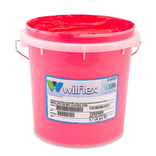 Wilflex Epic Rio Electric Pink Plastisol Ink (Mixing Component) Gallon | Screenprinting.com