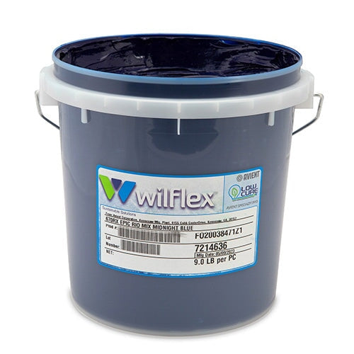 Wilflex Epic Rio Midnight Blue Plastisol Ink (Mixing Component) Gallon | Screenprinting.com