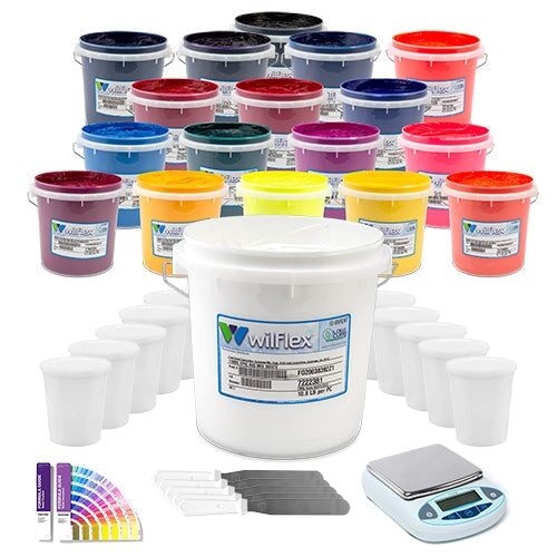 Wilflex Ink Chart Wilflex Epic Rio Mixing System Starter Kit w/ Pantone Book (PC ...